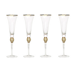 Champagne Glass | Elegant Champagne Flutes Set-Glass-Pick NewYork