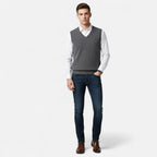 Arthur | Classic V-Neck Vest-Men Vest-Pick NewYork