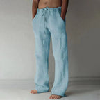 Luca | Relaxed Men’s Beach Trousers-Men Pants-Pick NewYork