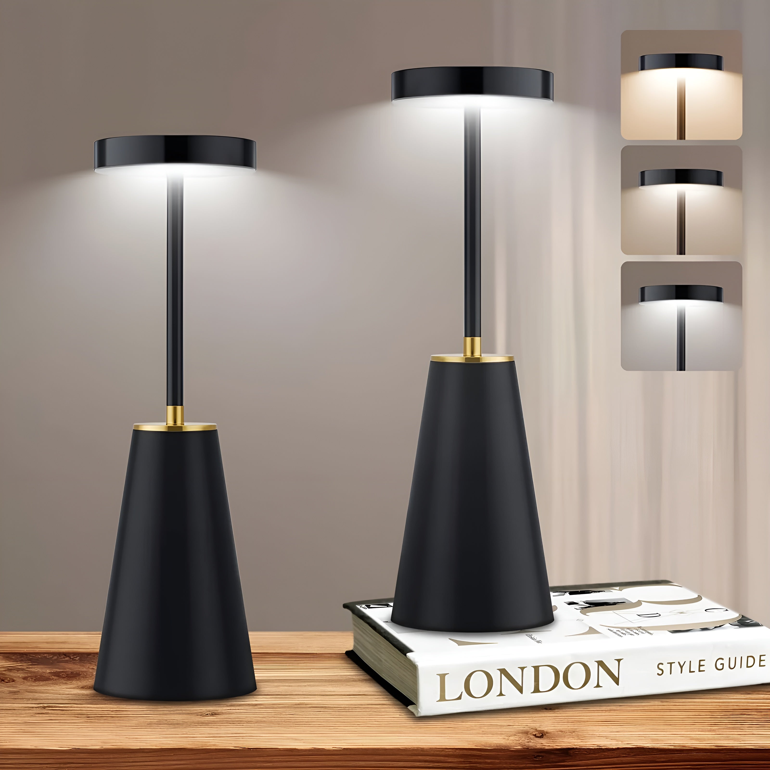 Table Lamp | Wireless Rechargeable Bedside Light-Table Lamp-Pick NewYork