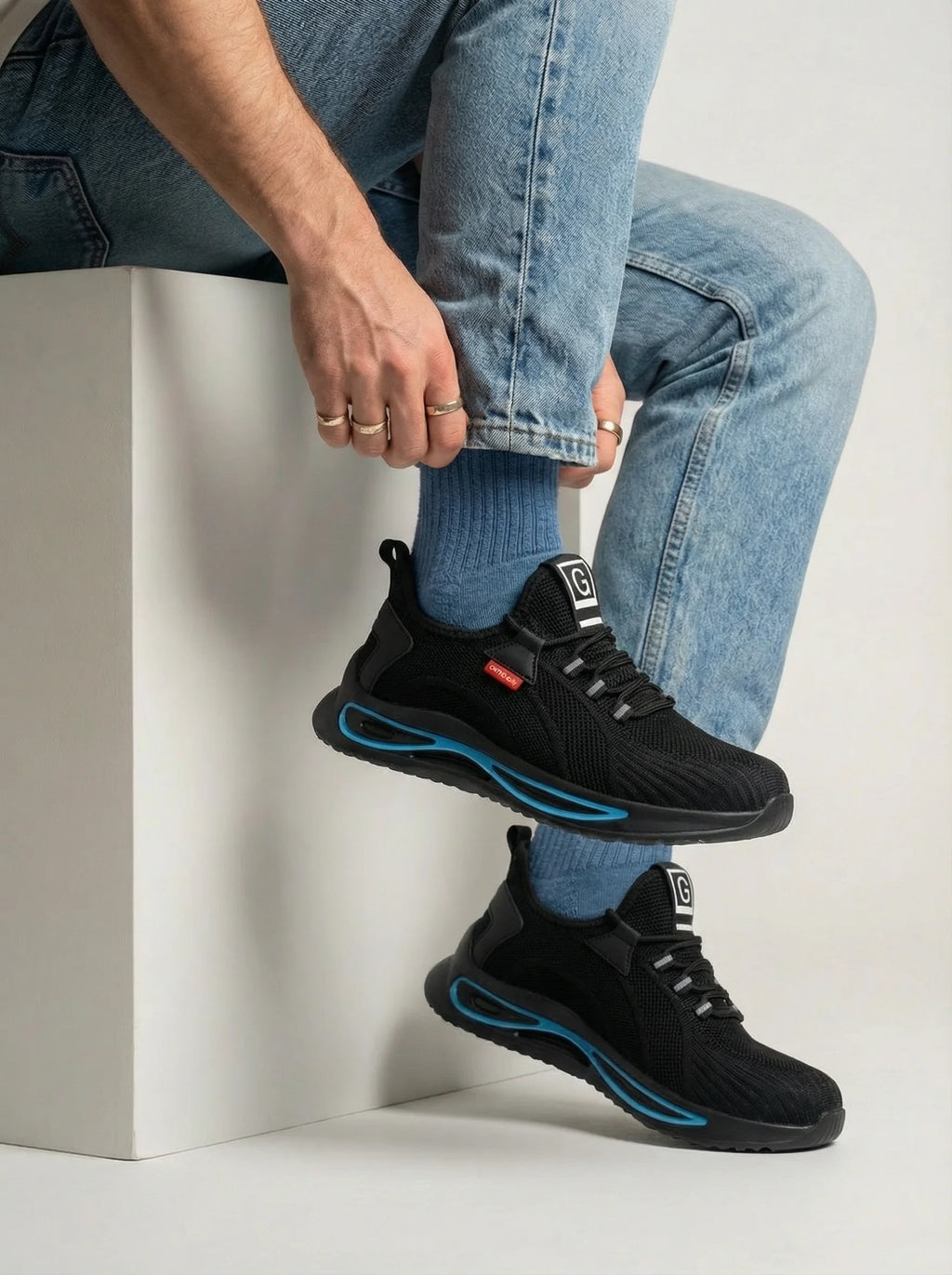 Men Comfortable Safety Work Shoes | Reinforced Sole Design-Men Shoes-Pick NewYork