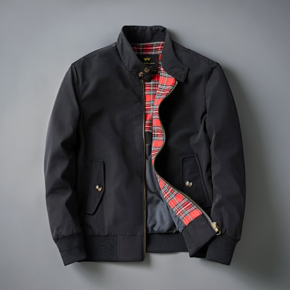 Men’s Bomber Jacket | Zip-Up Design With Stand Collar-Men Jacket-Pick NewYork