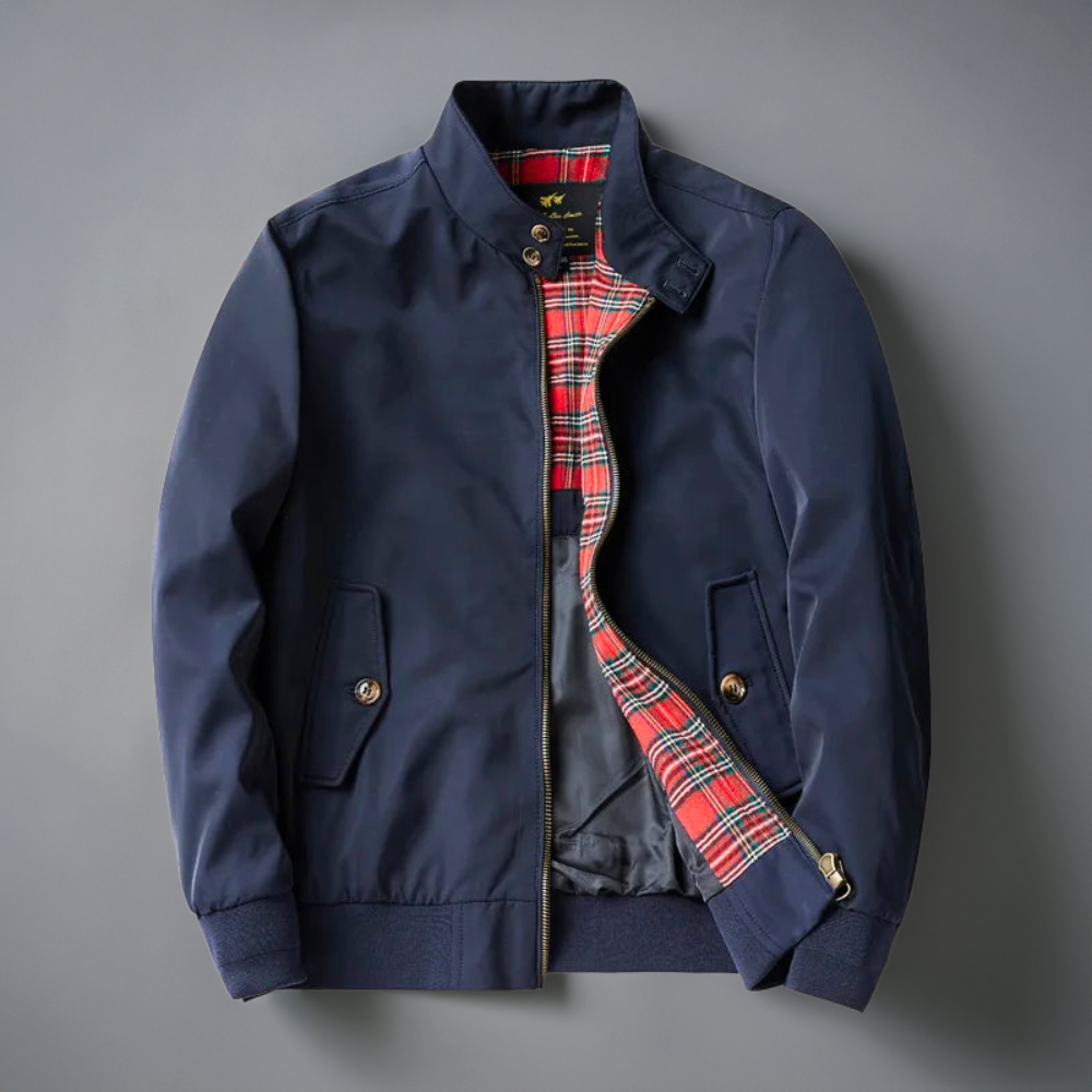 Men’s Bomber Jacket | Zip-Up Design With Stand Collar-Men Jacket-Pick NewYork