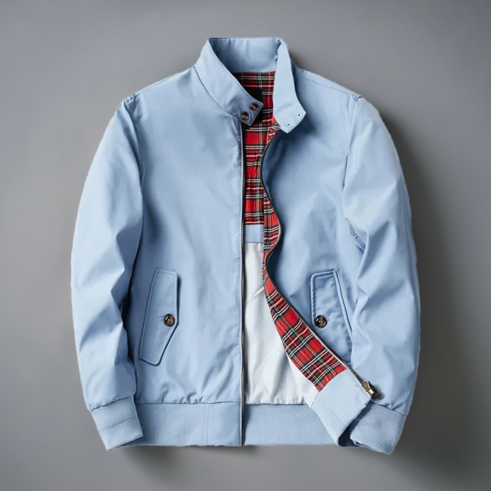 Men’s Bomber Jacket | Zip-Up Design With Stand Collar-Men Jacket-Pick NewYork