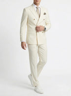 Men’s Suit | Double-Breasted Formal Tailored Style-Men Suit-Pick NewYork