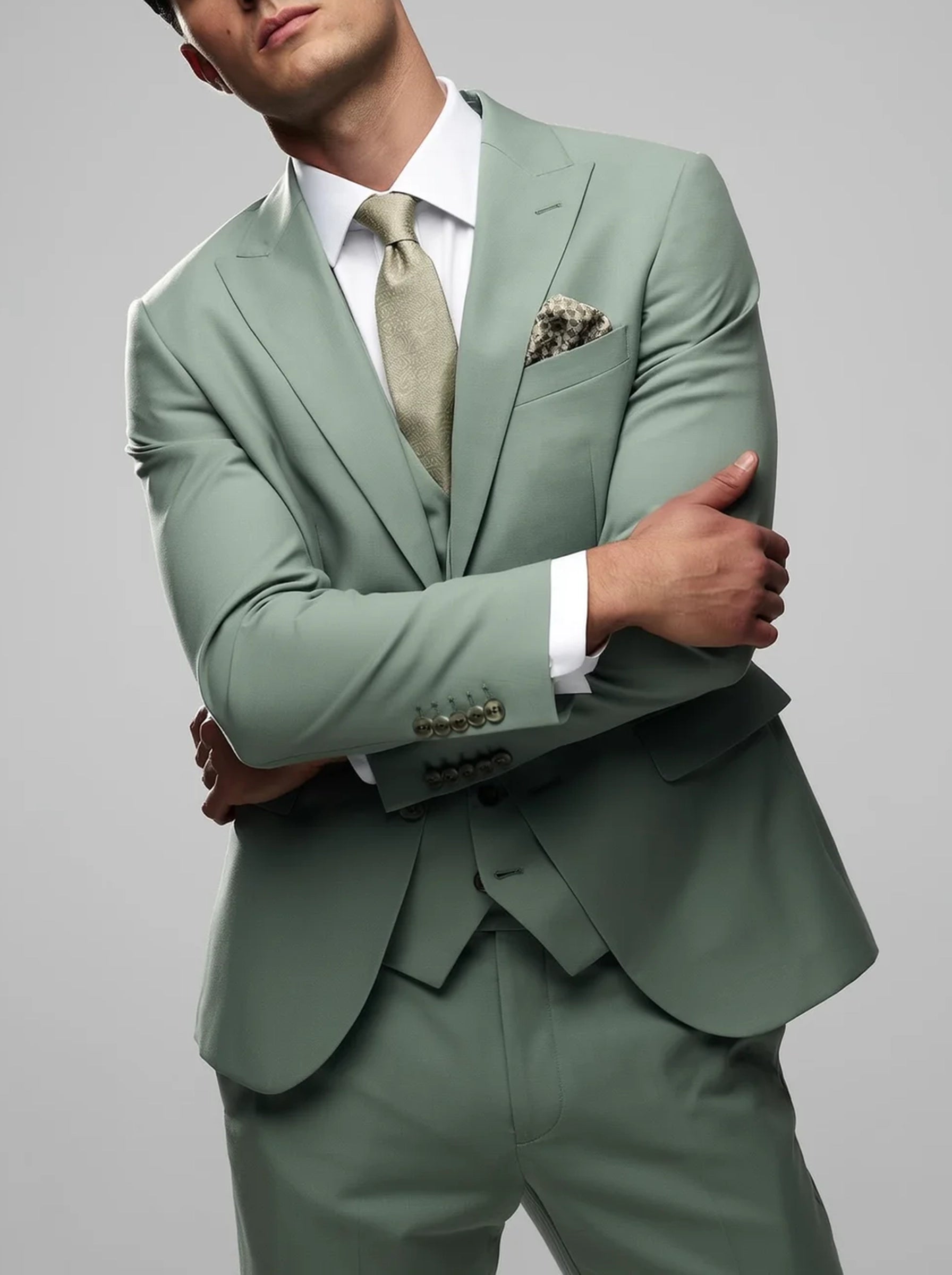Men’s Suit | Modern Three-Piece Tailored Design-Men Suit-Pick NewYork