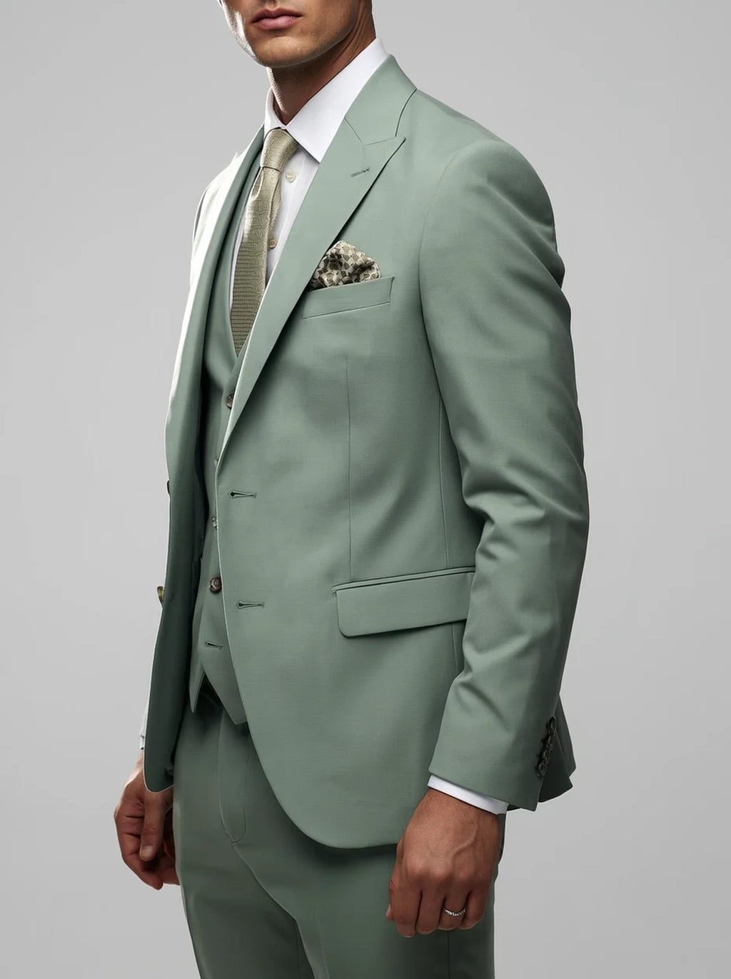 Men’s Suit | Modern Three-Piece Tailored Design-Men Suit-Pick NewYork