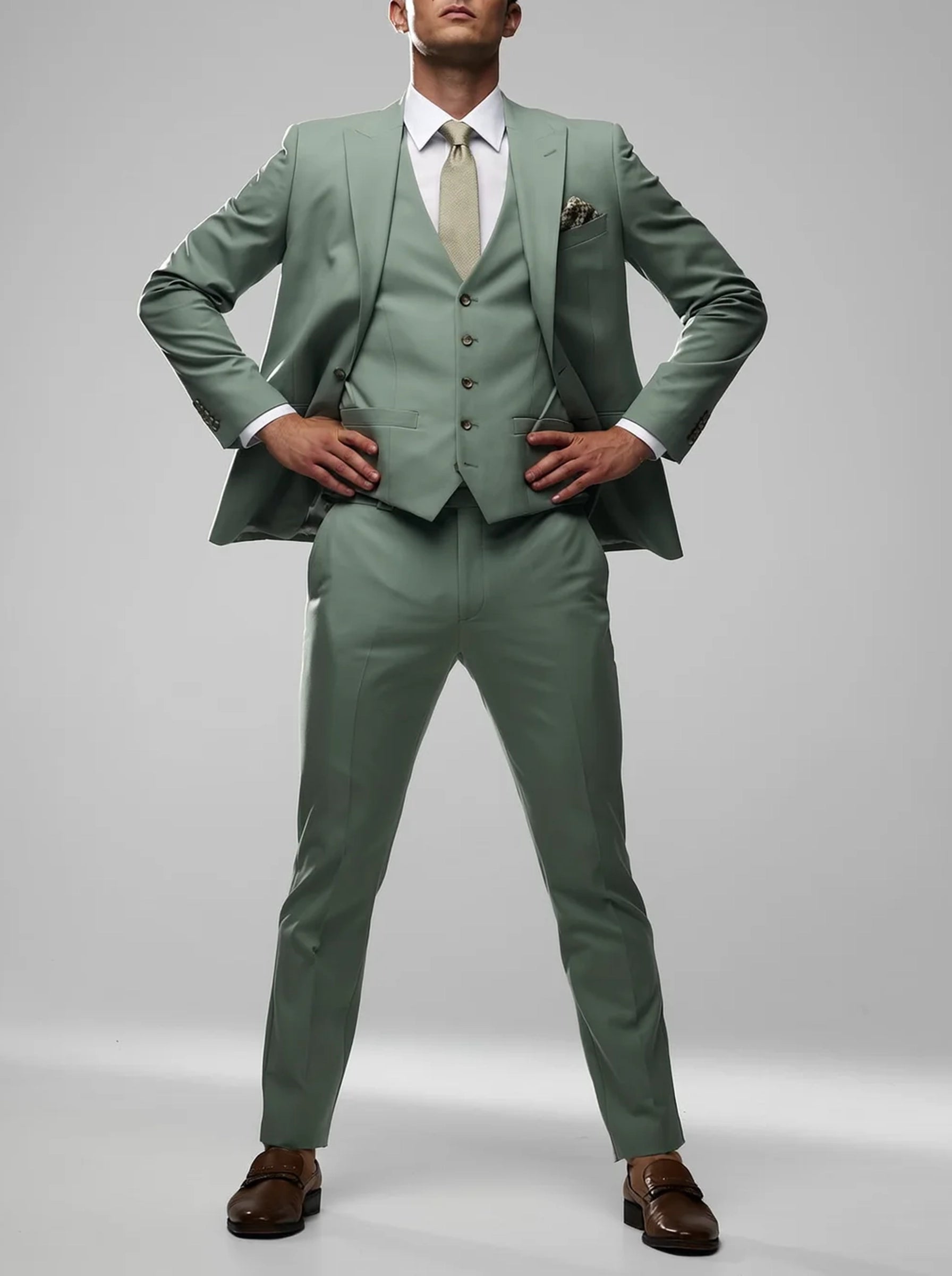 Men’s Suit | Modern Three-Piece Tailored Design-Men Suit-Pick NewYork