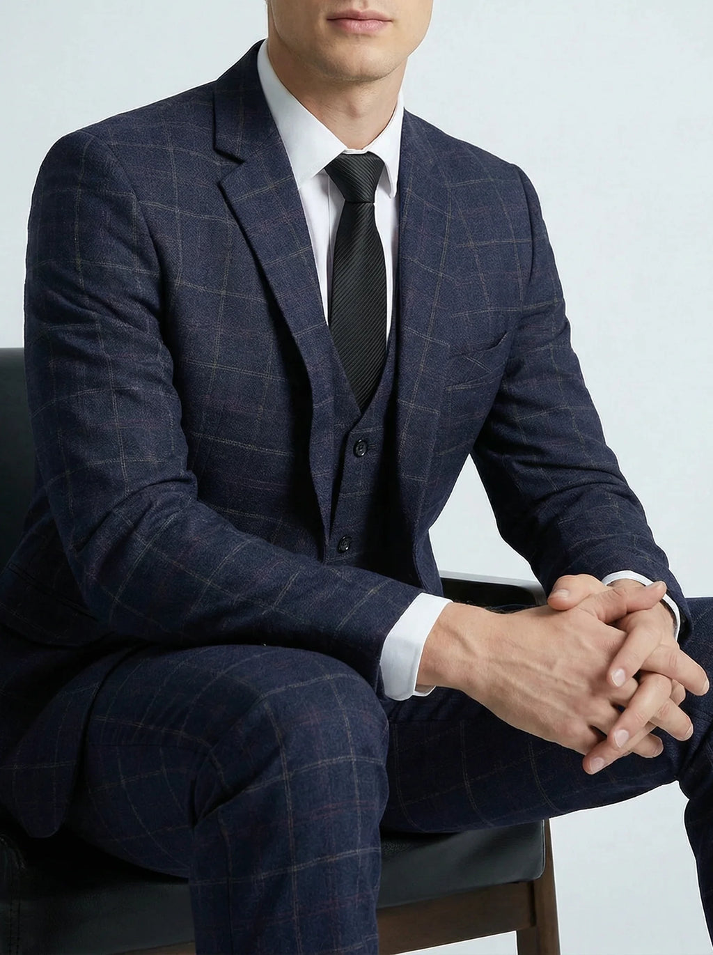 Men’s Suit | Structured Three-Piece Formal Design-Men Suit-Pick NewYork