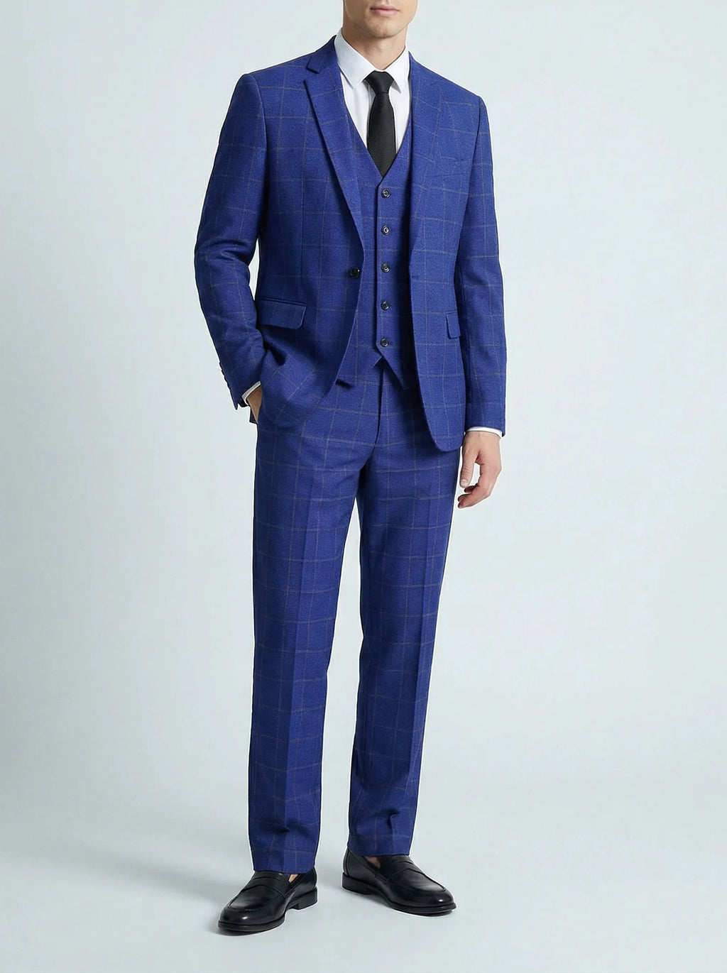 Men’s Suit | Structured Three-Piece Formal Design-Men Suit-Pick NewYork