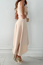 Elizabeth | Asymmetrical Cocktail Dress-Women Dress-Pick NewYork