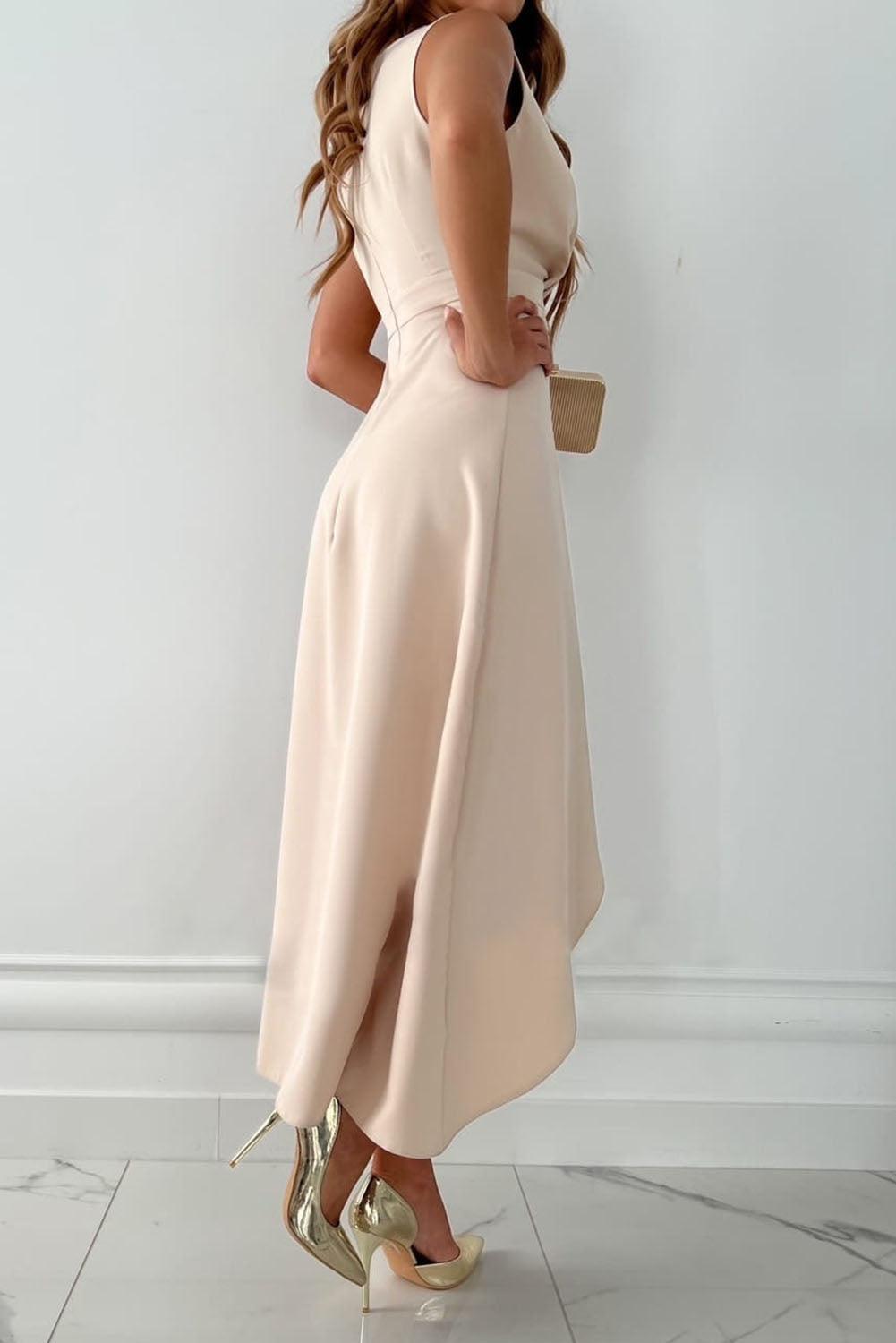 Elizabeth | Asymmetrical Cocktail Dress-Women Dress-Pick NewYork
