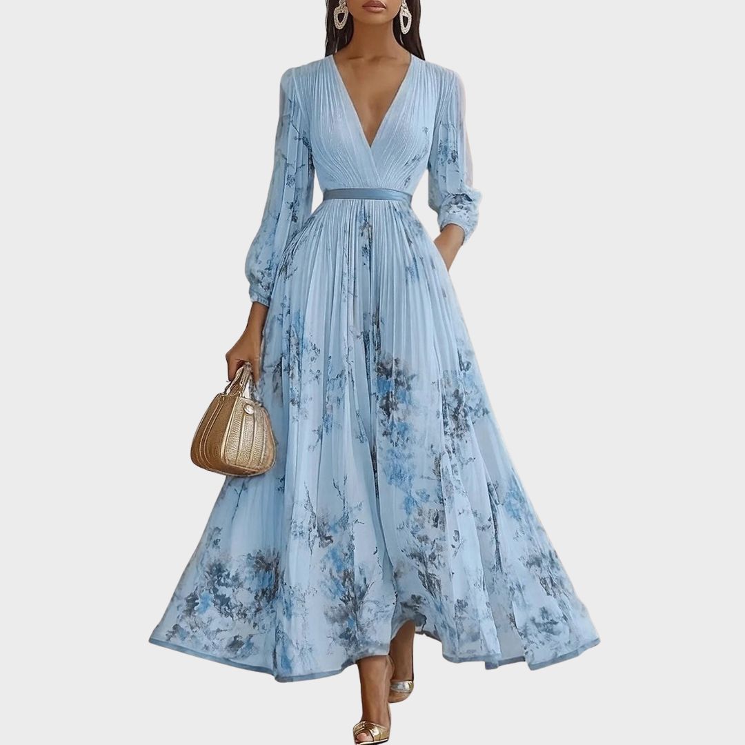Amelia | Floral Wedding Guest Dress-Women Dress-Pick NewYork