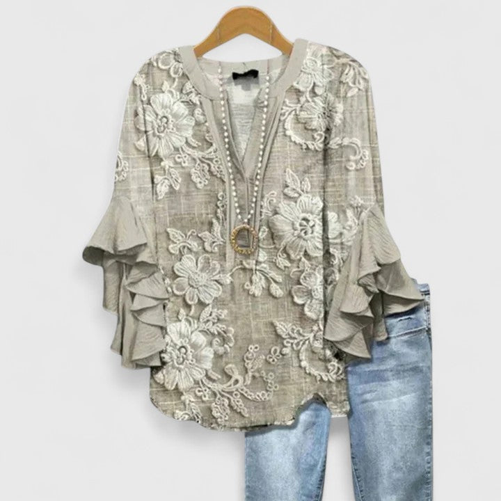 Sophie | Chic Tunic Blouse-Women Blouse-Pick NewYork
