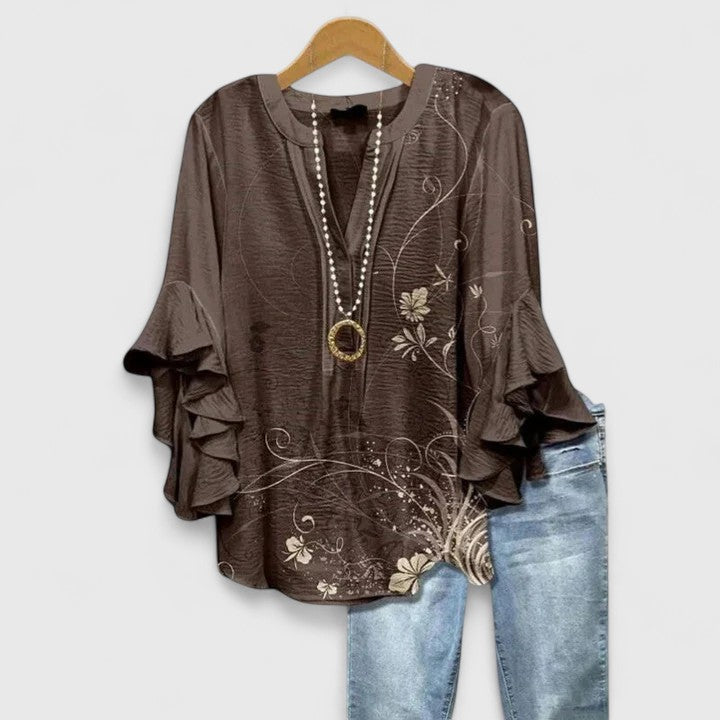 Sophie | Chic Tunic Blouse-Women Blouse-Pick NewYork