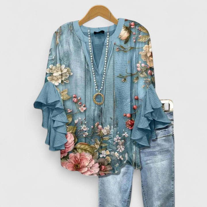 Sophie | Chic Tunic Blouse-Women Blouse-Pick NewYork
