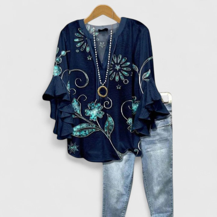 Sophie | Chic Tunic Blouse-Women Blouse-Pick NewYork