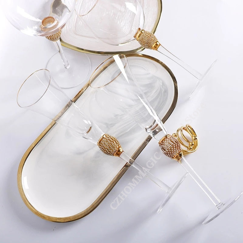 Champagne Glass | Elegant Champagne Flutes Set-Glass-Pick NewYork