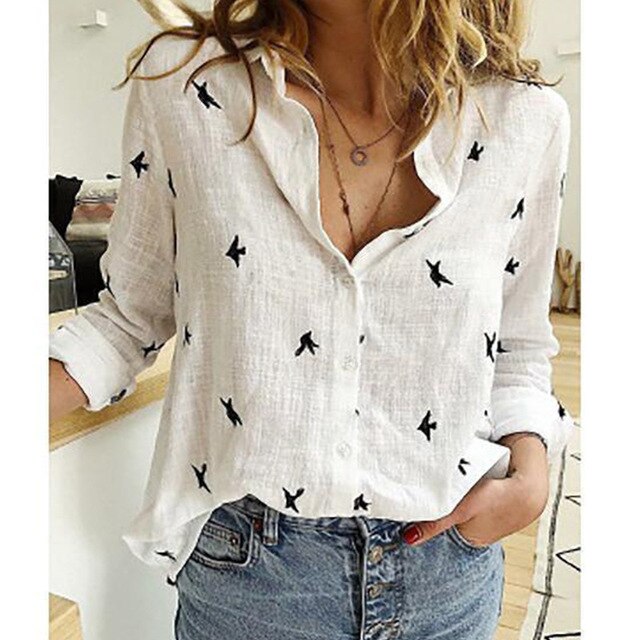 Women Blouse | Long Sleeve Summer Shirt-Women Blouse-Pick NewYork