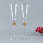 Champagne Glass | Elegant Champagne Flutes Set-Glass-Pick NewYork