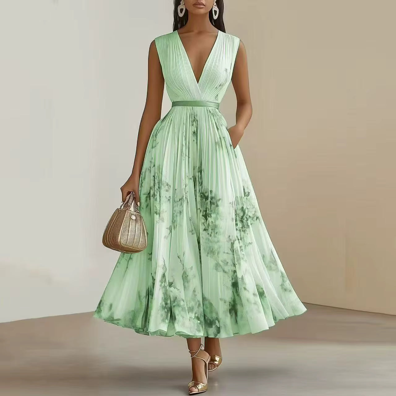 Amelia | Floral Wedding Guest Dress-Women Dress-Pick NewYork
