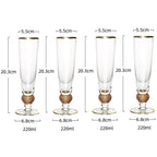 Champagne Glass | Elegant Champagne Flutes Set-Glass-Pick NewYork