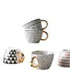 Tea Cup | Patterned Coffee Mug-Mug-Pick NewYork