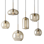 Ceiling Light | Glass Globe Pendant Fixture-Ceiling Light-Pick NewYork
