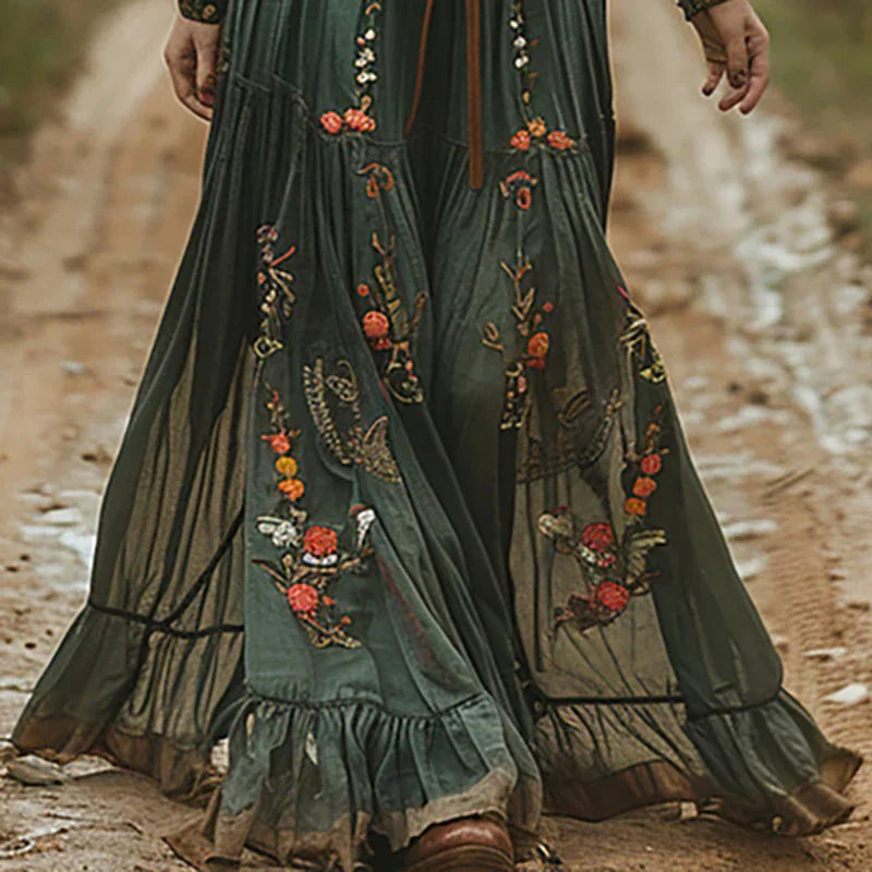 Scarlett | Boho Style Evening Gown-Women Dress-Pick NewYork