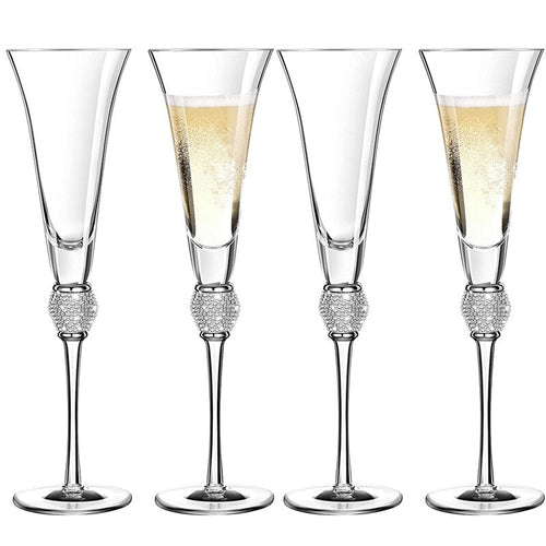 Champagne Glass | Elegant Champagne Flutes Set-Glass-Pick NewYork