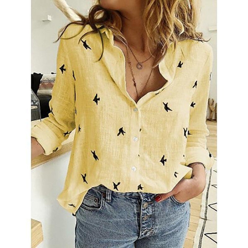 Women Blouse | Long Sleeve Summer Shirt-Women Blouse-Pick NewYork