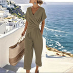 Mia | Elegant Wide Leg Jumpsuit-Women Jumpsuit-Pick NewYork