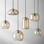 Ceiling Light | Glass Globe Pendant Fixture-Ceiling Light-Pick NewYork