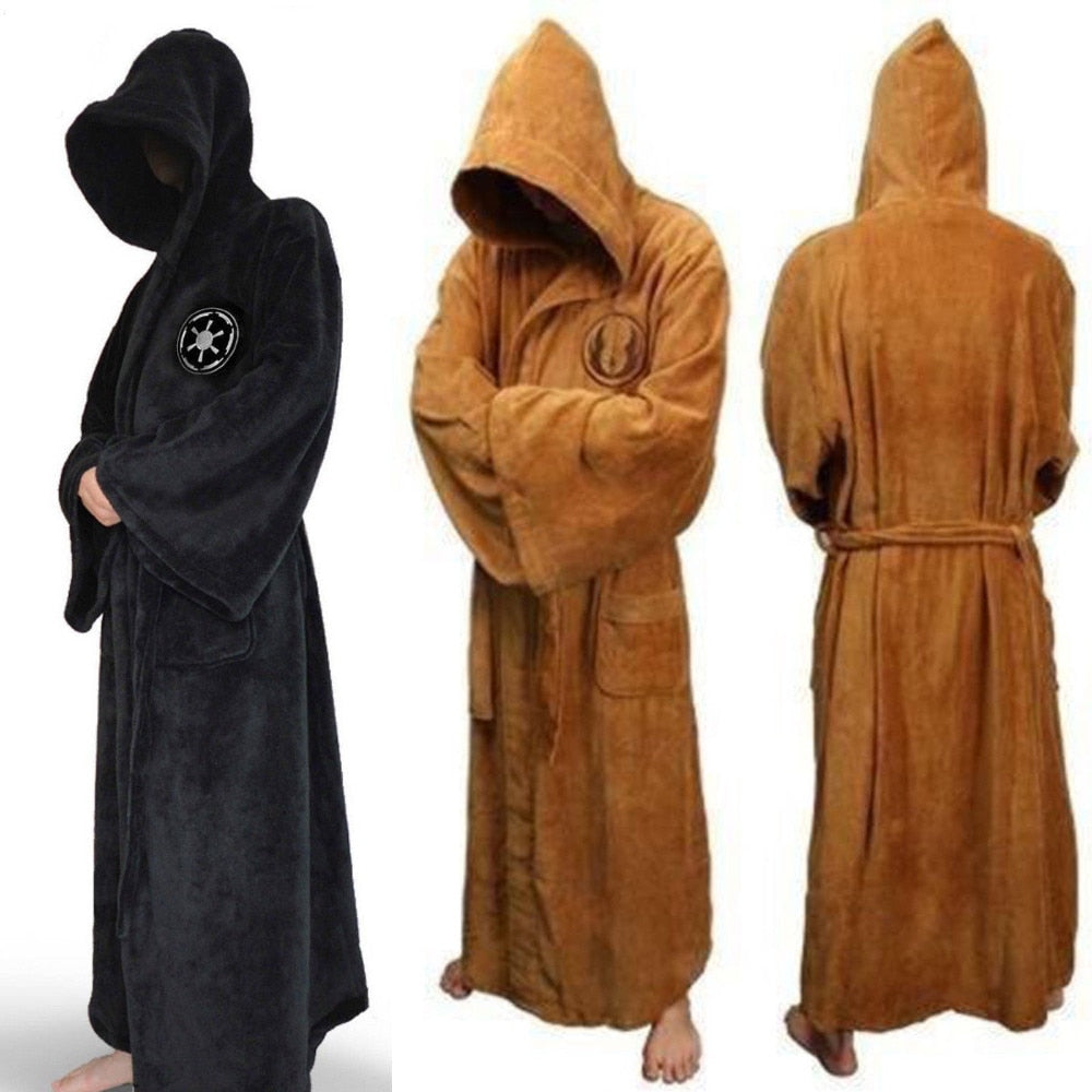 Mens Bath Robe | Hooded Dressing Gown-Robe-Pick NewYork