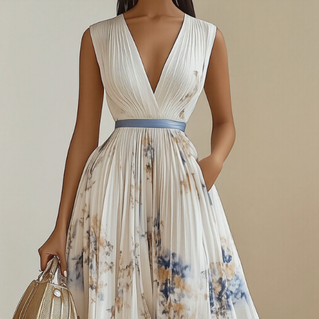 Amelia | Floral Wedding Guest Dress-Women Dress-Pick NewYork