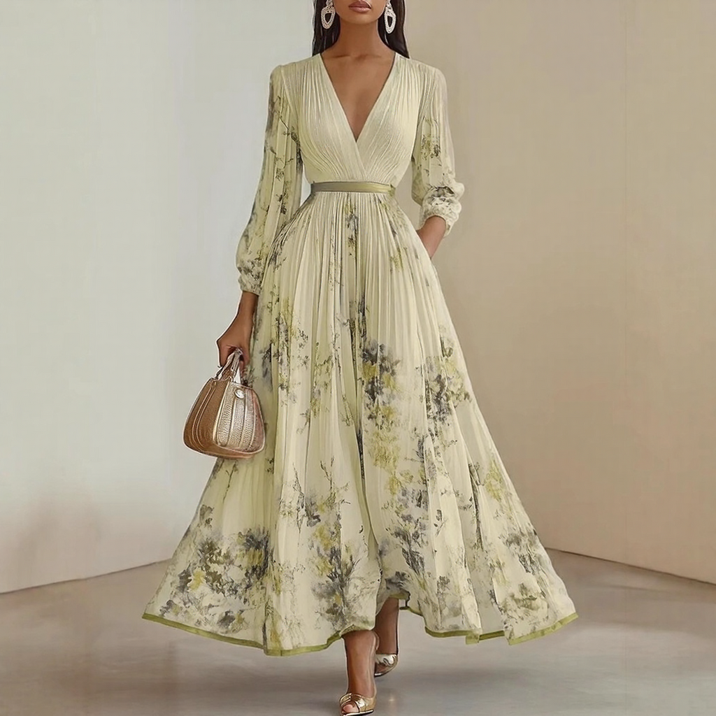 Amelia | Floral Wedding Guest Dress-Women Dress-Pick NewYork
