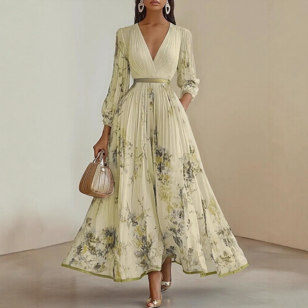 Amelia | Floral Wedding Guest Dress-Women Dress-Pick NewYork