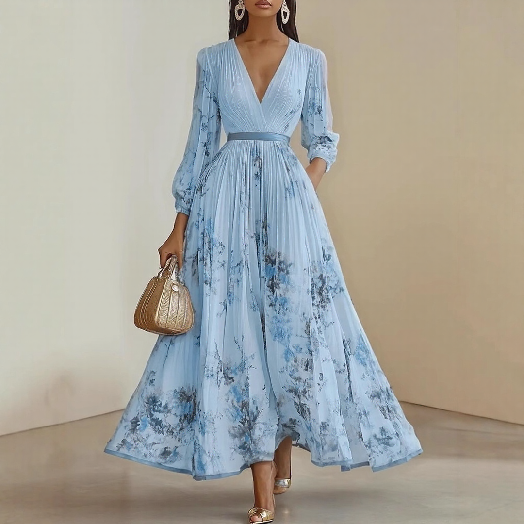 Amelia | Floral Wedding Guest Dress-Women Dress-Pick NewYork