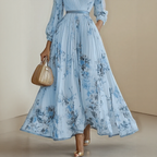 Amelia | Floral Wedding Guest Dress-Women Dress-Pick NewYork