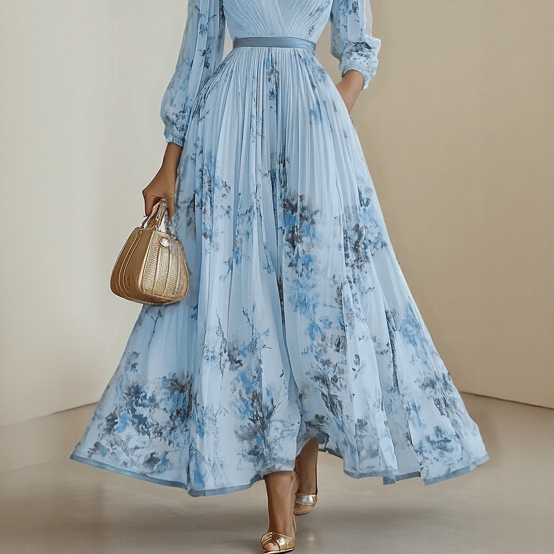 Amelia | Floral Wedding Guest Dress-Women Dress-Pick NewYork