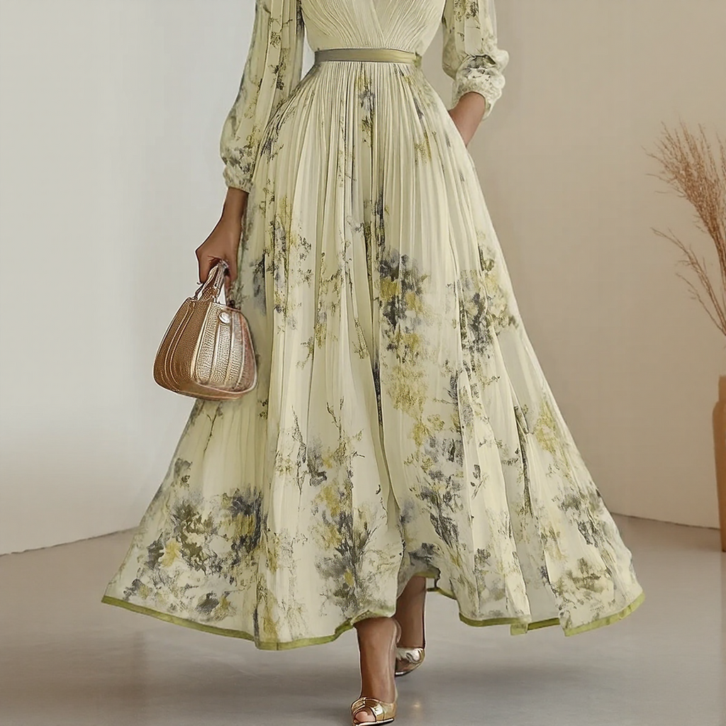 Amelia | Floral Wedding Guest Dress-Women Dress-Pick NewYork