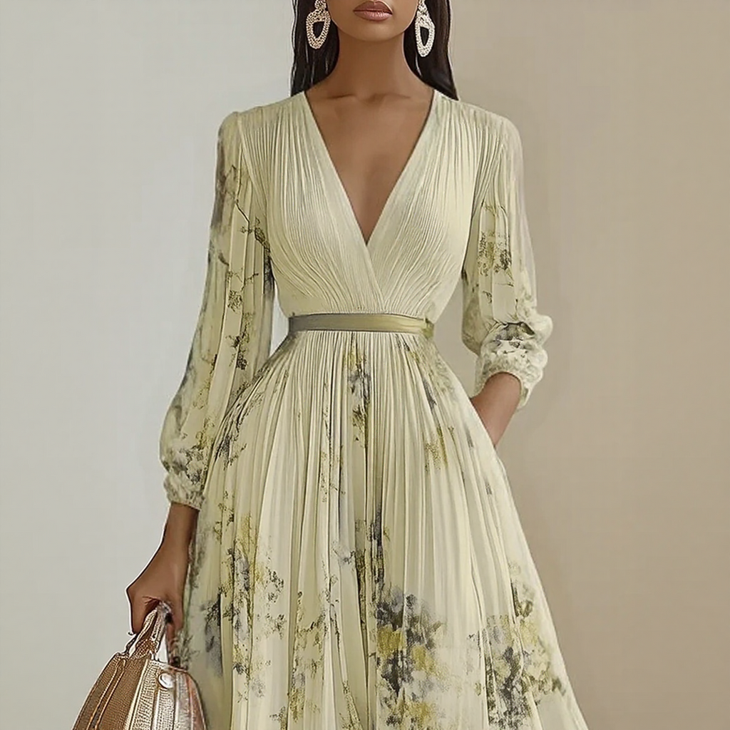 Amelia | Floral Wedding Guest Dress-Women Dress-Pick NewYork