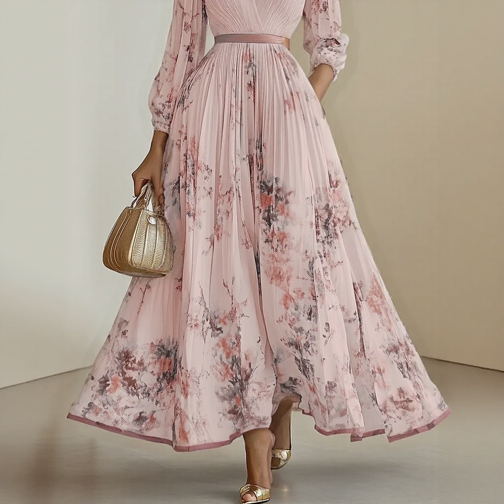 Amelia | Floral Wedding Guest Dress-Women Dress-Pick NewYork