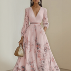 Amelia | Floral Wedding Guest Dress-Women Dress-Pick NewYork