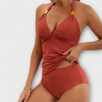 Two Piece Swimsuit | Halter Neck Swimsuit-Women Swimsuit-Pick NewYork