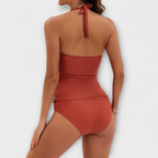 Two Piece Swimsuit | Halter Neck Swimsuit-Women Swimsuit-Pick NewYork