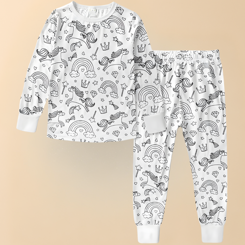Kids Christmas Pajamas | Printed Toddler Pajama Sets-Kids Pajama-Pick NewYork