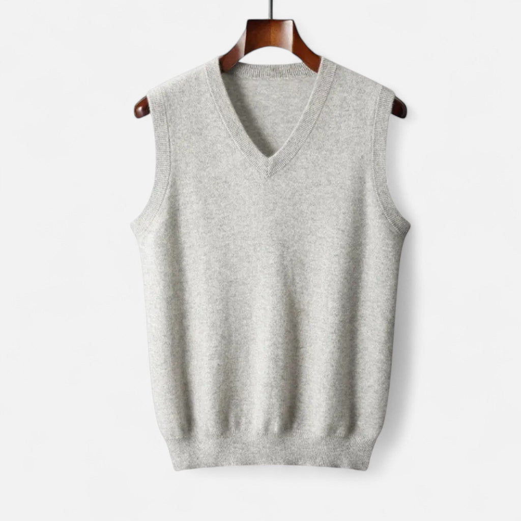 Arthur | Classic V-Neck Vest-Men Vest-Pick NewYork