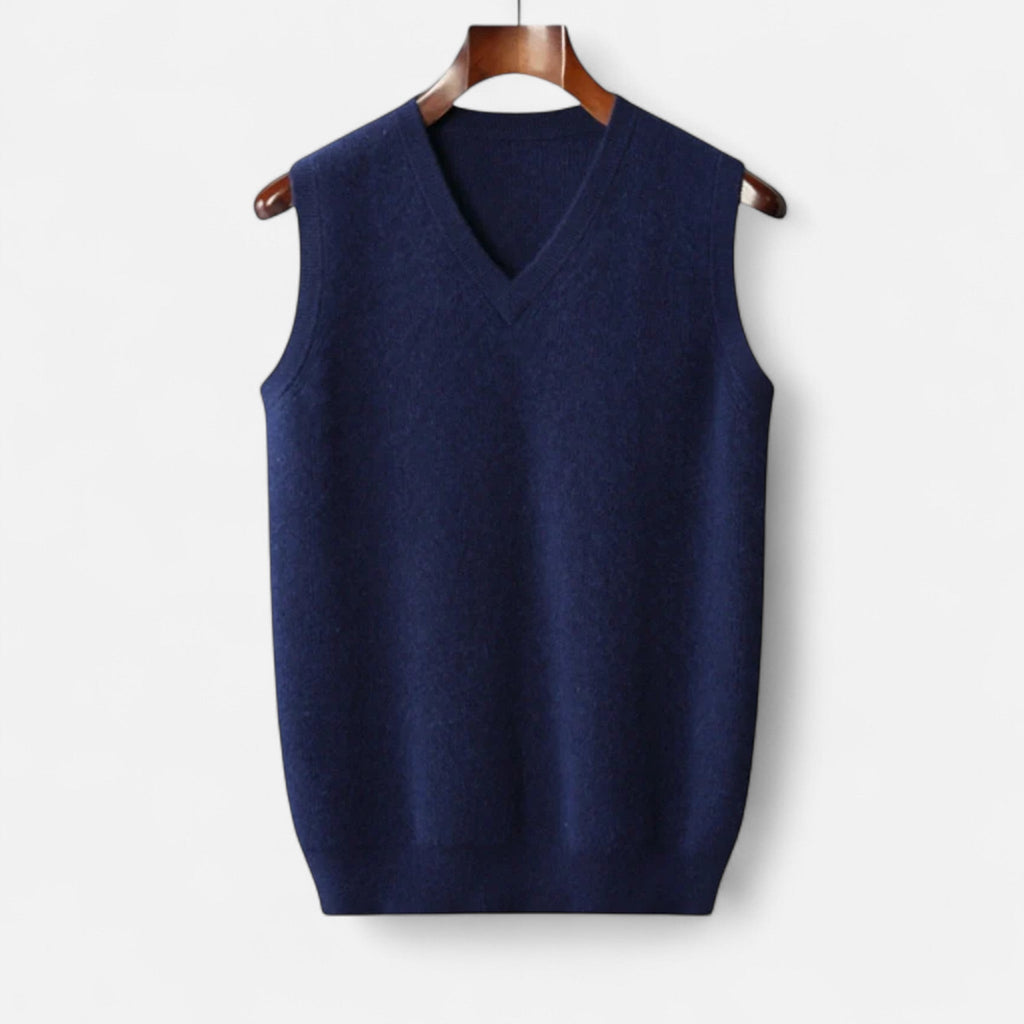 Arthur | Classic V-Neck Vest-Men Vest-Pick NewYork