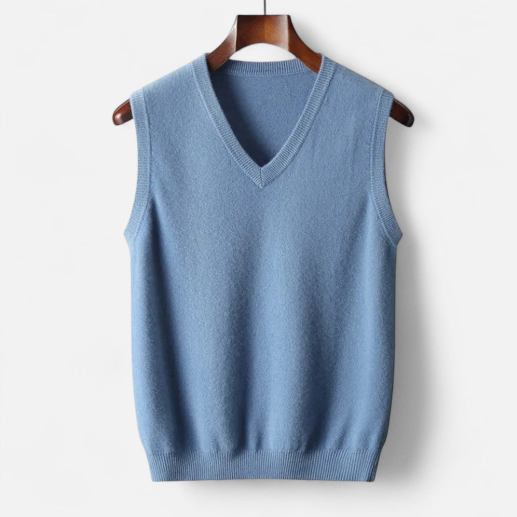 Arthur | Classic V-Neck Vest-Men Vest-Pick NewYork